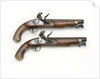 Flintlock pistols by E. & W. Bond