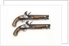 Flintlock pistols by E. & W. Bond