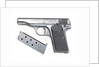 Automatic pistol owned by Admiral of the Fleet, the Viscount Jellicoe 1859-1935 by Fabrique Nationale d'Armes de Guerre SA