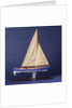 Full hull model, whaler, starboard broadside by unknown