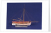 Ship's longboat; 'Medway', starboard broadside by Unknown