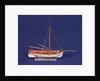 Ship's longboat; 'Medway', starboard broadside by Unknown