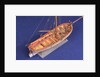 Ship's longboat; 'Medway', interior detail by unknown