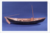 Full hull model, Bridgwater flatner, starboard broadside by Charles Holt