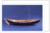 Full hull model, Bridgwater flatner, starboard broadside by Charles Holt