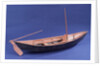 Full hull model, Bridgwater flatner, starboard stern quarter by Charles Holt