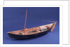 Full hull model, Bridgwater flatner, port by Charles Holt