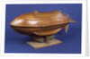 Full hull model, life-saving capsule, port by R. F. Wells