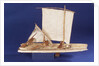 Brazilian raft or Jangada, starboard broadside by unknown