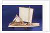Brazilian raft or Jangada, starboard broadside by unknown