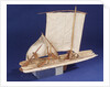 Brazilian raft or Jangada, starboard stern quarter by unknown