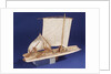 Brazilian raft or Jangada, starboard stern quarter by unknown
