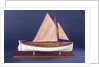 Full hull model representing 'Britannia' and 'Glasgow', starboard broadside by unknown