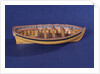 Full hull model of a ship's dinghy (circa 1795) by unknown