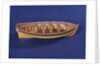 Full hull model of a ship's dinghy (circa 1795) by unknown