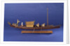 Burmese ceremonial barge, starboard broadside by unknown
