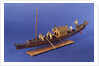 Burmese ceremonial barge, port by unknown