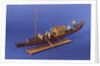 Burmese ceremonial barge, port by unknown