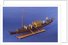 Burmese ceremonial barge, port by unknown