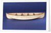Full hull model, collapsible lifeboat, broadside by unknown
