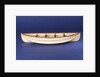 Full hull model, collapsible lifeboat, broadside by unknown