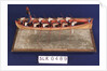 Full hull model of Admiral's Barge by unknown