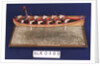 Full hull model of Admiral's Barge by unknown