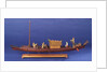 Burmese ceremonial barge, port broadside by unknown