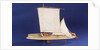 Brazilian raft or Jangada, port broadside by Unknown