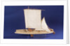 Brazilian raft or Jangada, port broadside by Unknown