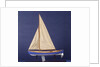 Full hull model, whaler, port broadside by unknown