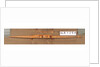 Full hull model, racing pair shell, port broadside by unknown