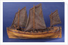 Full hull model, sailing lifeboat, port broadside by Unknown
