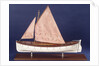Full hull model representing 'Britannia' and 'Glasgow', port broadside by unknown