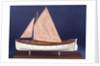 Full hull model representing 'Britannia' and 'Glasgow', port broadside by unknown
