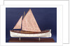 Full hull model representing 'Britannia' and 'Glasgow', port broadside by unknown