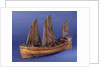 Full hull model, sailing lifeboat, port by unknown