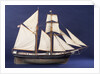 'Little Mystery', starboard broadside by Max T. Davey