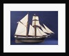 'Little Mystery', starboard broadside by Max T. Davey