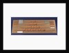 Full hull model, 8 oared racing vessel, port broadside by unknown