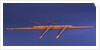 Full hull model, racing skiff, starboard broadside by unknown
