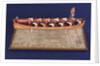 Full hull model of Admiral's Barge by unknown