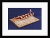 Full hull model of Admiral's Barge by unknown