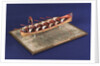 Full hull model of Admiral's Barge by unknown