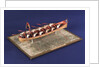 Full hull model of Admiral's Barge by unknown
