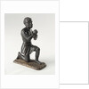 Kneeling figure of an enslaved African by unknown