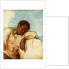Slave in chains by British School