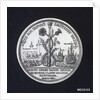 Medal commemorating the attempted invasion of Scotland, 1708 by M. Smeltzing
