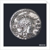 Denarius depicting head of Roma by unknown