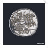 Denarius depicting head of Roma by unknown